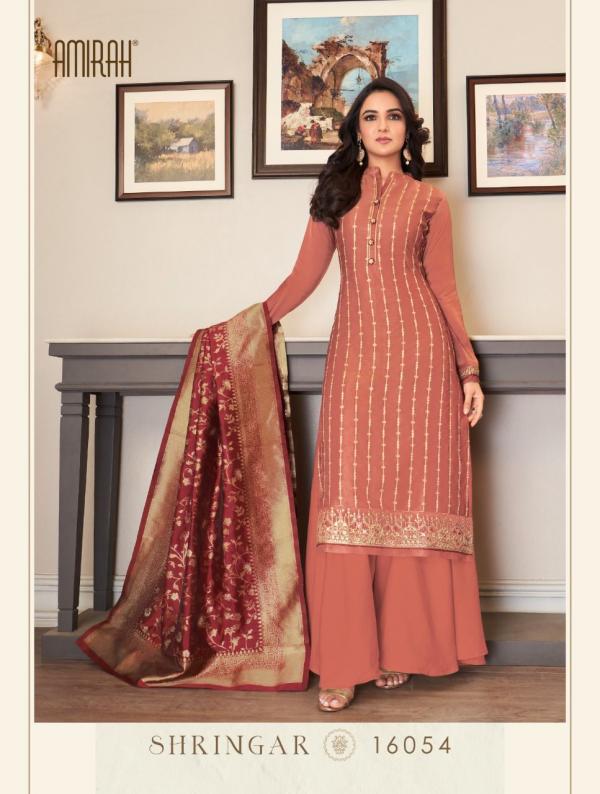 Amirah Shringar Satin Silk Embroidery Salwar Kameez